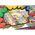 pokémon tcg ascended premium poster collection mega lucario(inglés)